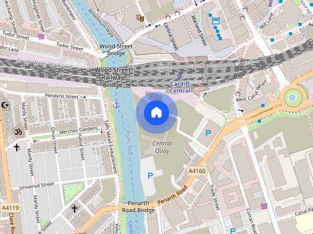 Tai Afon, Apt 1109, Y Rhodfa Ganolog, Cardiff City, CF10
