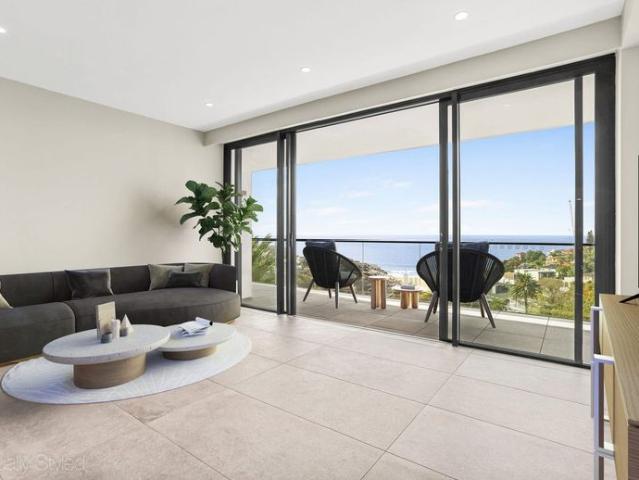 Take Centre Stage In This Modern Designer Apartment Boasting Panoramic Views Of Iconic Tamarama Beach