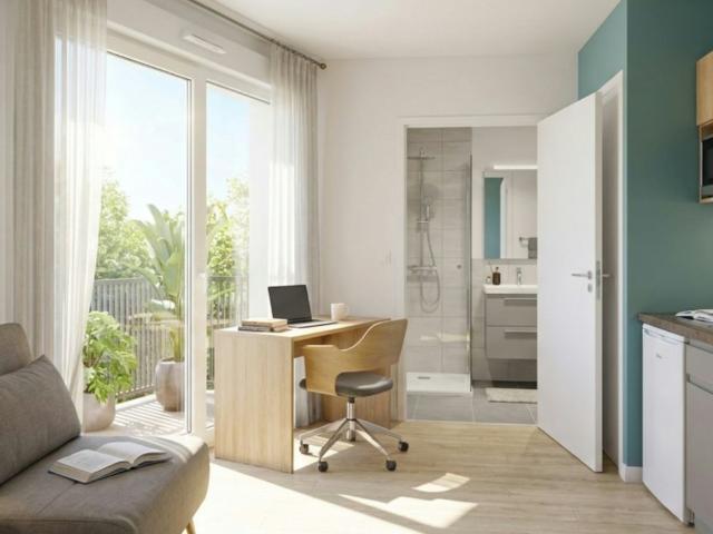 Talence coliving à 5 min à vélo de Forum