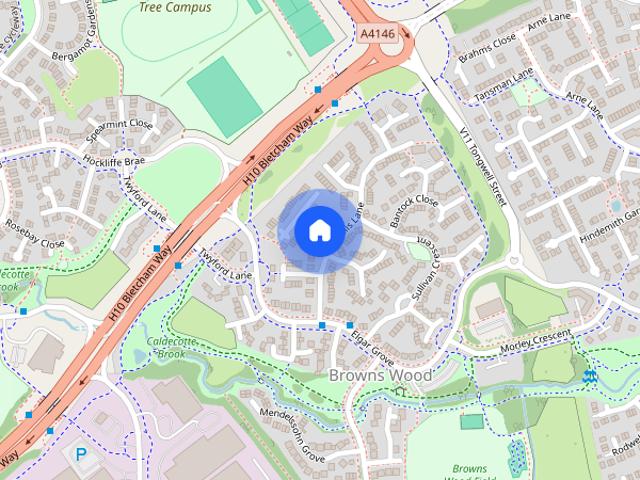 Tallis Lane, Milton Keynes, MK7