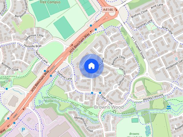 Tallis Lane, Milton Keynes, MK7