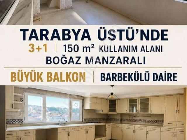 Tarabyada Kiralık 3+1.boğaz Manzaralı