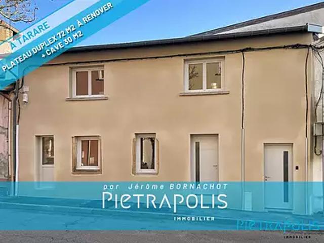 Tarare 69170 Achat / Vente maison 2 pièces t2