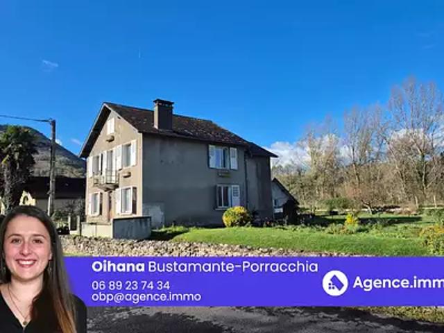Tardets Sorholus 64470 Achat / Vente maison 6 pièces t6