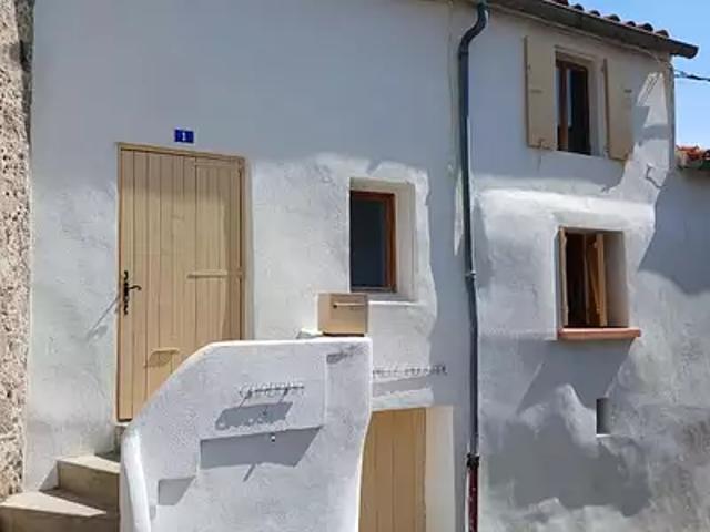 Tarerach 66320 Achat / Vente maison 3 pièces t3 terrasse cave