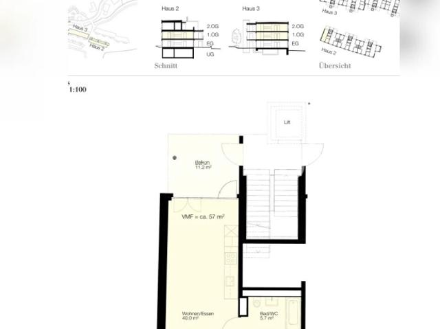 Tausche 2.5 Zimmer Flat in Winterthur, Dättnau