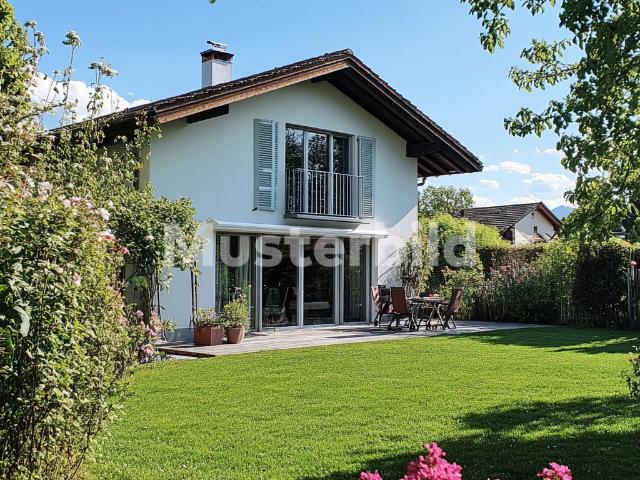 Tauschimmobilie: Charmantes 3.5 Zimmer Reihenmittelhaus in idyllischer Lage von Zug