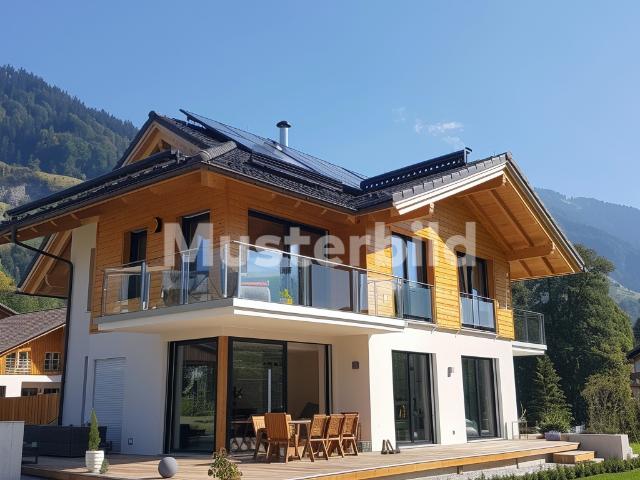Tauschimmobilie: Exklusive 6.5 Zimmer Doppelhaushälfte mit Seeblick in Freienbach