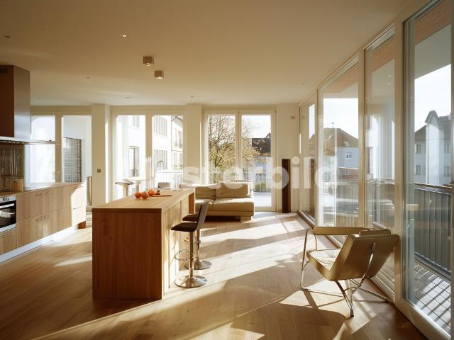 Tauschimmobilie: Moderne 5.5 Zimmer Wohnung mit Panoramablick in Steinhausen