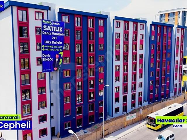 TAVŞANTEPE METRO KARŞISI E5 CEPHELİ DENİZ MANZARALI 2+1