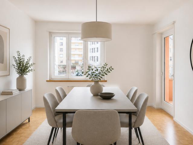 Tavannes, bel appartement de 3 pièces au 1er étage avec balcon