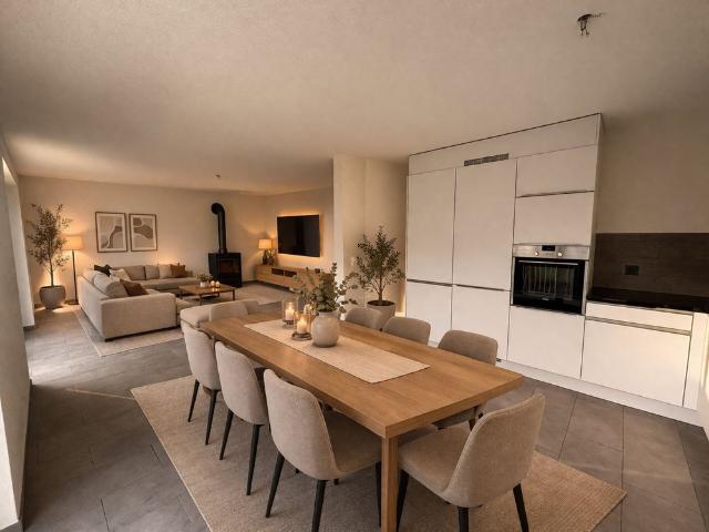 Tavannes, magnificent 5.5 room duplex on the 1st/2nd floor with balcony