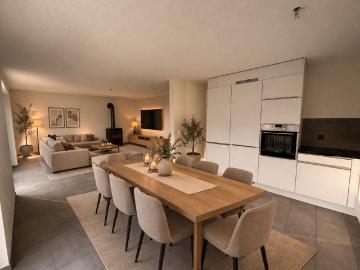Tavannes, magnificent 5.5 room duplex on the 1st/2nd floor with balcony