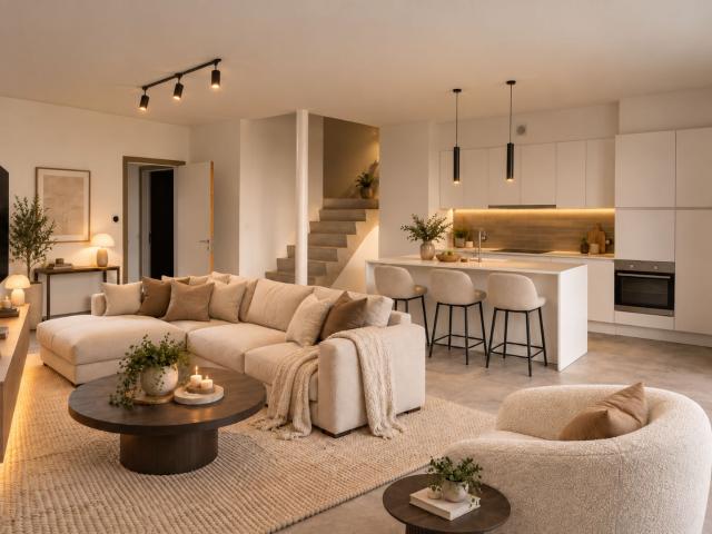 TE HUUR – MODERNE WONING MET 3 SLAAPKAMERS
