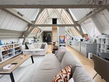 Appartement te huur in Nieuwegracht - Terras