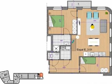 te huur Appartement Sint Stevens Woluwe