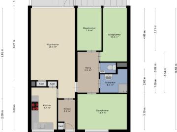 Te huur: Appartement Zilverschoonlaan in Krommenie