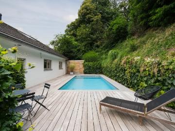 Geschakelde Woning te huur in Wavre - Tuin