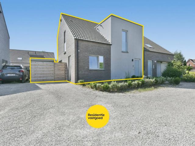 Te huur | in onderhandeling: Energiezuinige halfopen woning met 3 slaapkamers te huur in Westkerke! Oudenburg 8460 Residentie Vastgoed