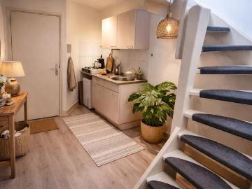 Te huur knus zelfstandig 2 kamer appartement
