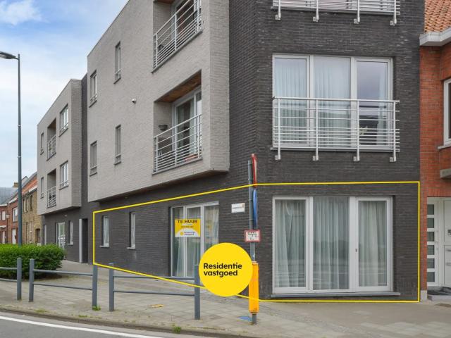 Te huur: Lichtrijk gelijksvloersappartement te Westkerke Westkerke 8460 Residentie Vastgoed
