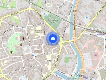 Te huur: RUIM appartement in centrum Veurne