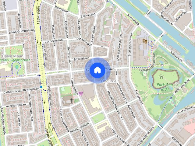 Te huur ruime en nette etage in Oog in Al in Utrecht