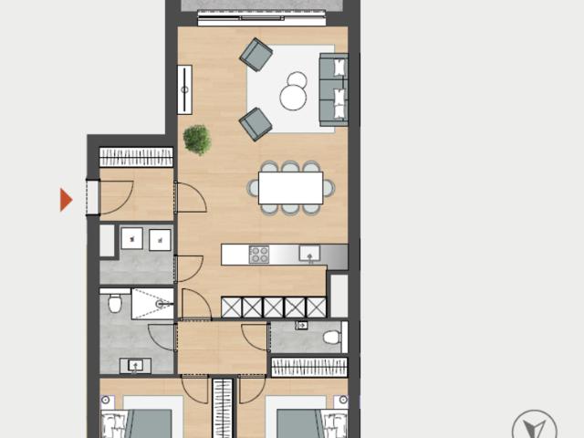 te koop Appartement Angleur