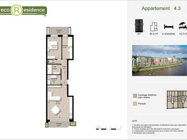 te koop Appartement Luik