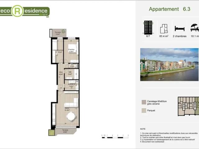 te koop Appartement Luik
