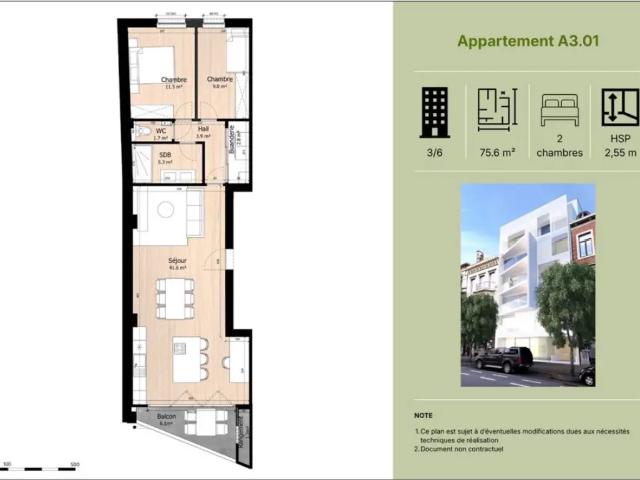 te koop Appartement Luik