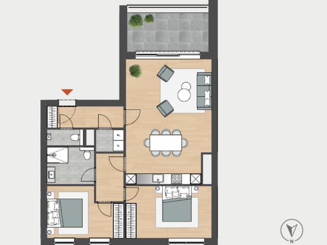 te koop Penthouse Angleur