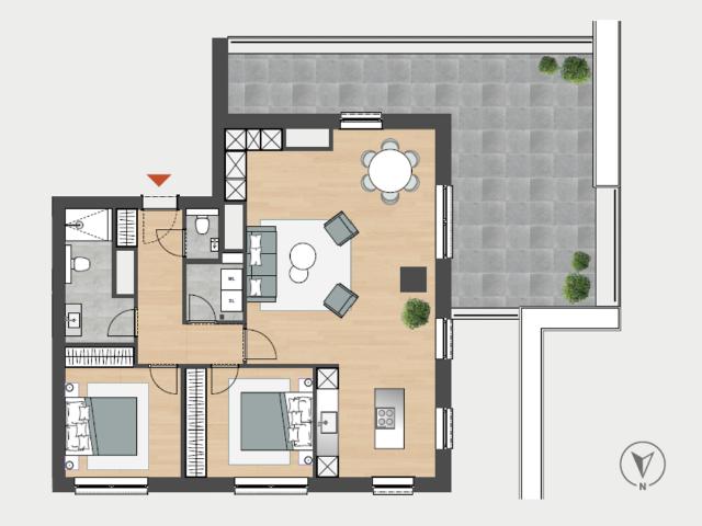 te koop Penthouse Angleur