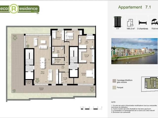 te koop Penthouse Luik