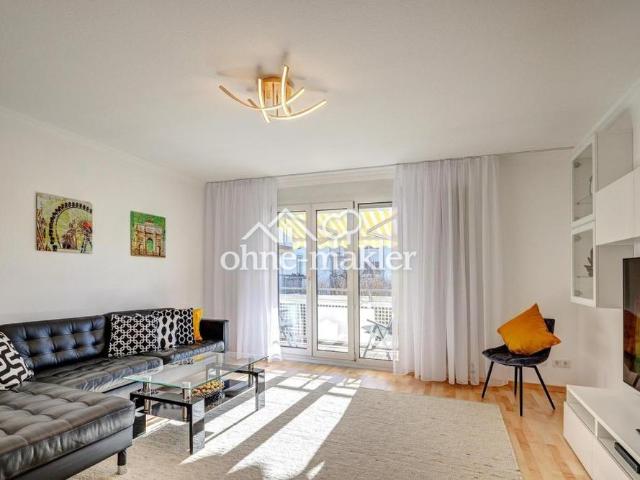 Temporary living, fully equipped: Modern, very quiet 3 rooms apartment in Altperlach close to S Bahn