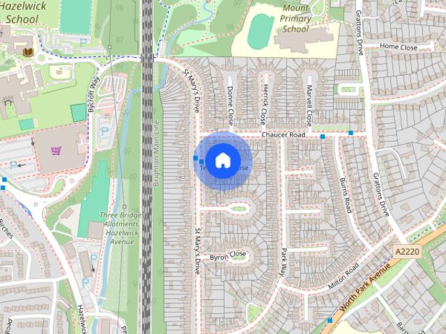 Tennyson Close, Crawley, RH10
