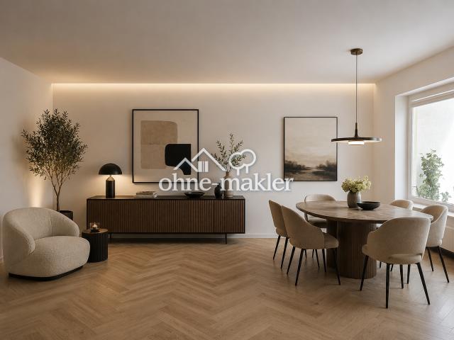 Teilmöblierte 3 /4 Zimmer Wohnung in Nürnberg Erlenstegen – modern, ruhig, hochwertig