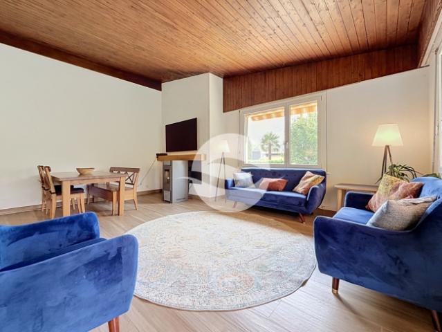 4,5 Zimmer Wohnung, teilmöbliert oder unmöbliert mit Terrasse