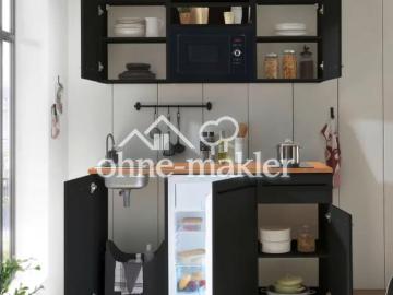 Teilmöbliertes Apartment / Wohnung EBK & neues Badezimmer