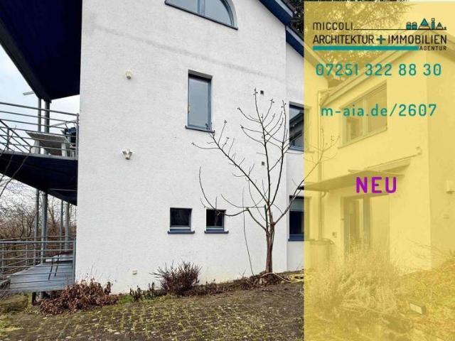 Teilmöbliertes SINGLE Wohnen in ruhiger Aussichtslage Bruchsals auch längerfristig bis 3 Jahre
