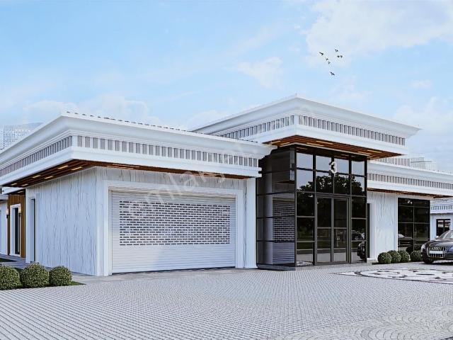 Tek Kat yatay Mimari 1750 M2 Bahçe 330 M2 Kullanım Alanlı Villa