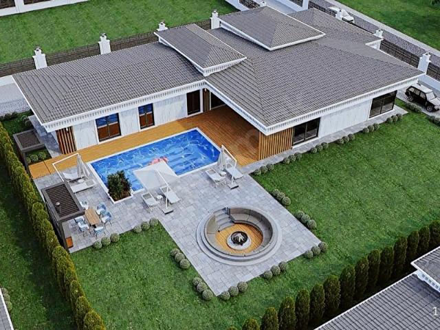 TEK KAT 1700 METRE ARSA İÇİNDE HAVUZLU VİLLA