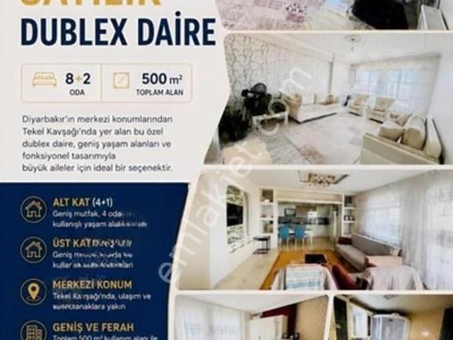 Tekel Kavşağında Satılık 8+2 Dubleks 2 Daire Fırsat