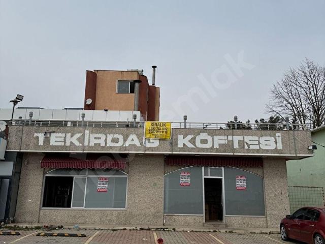 TEKİRDAĞ SÜLEYMANPAŞADA ANAYOL ÜZERİNDE KİRALIK DÜKKAN