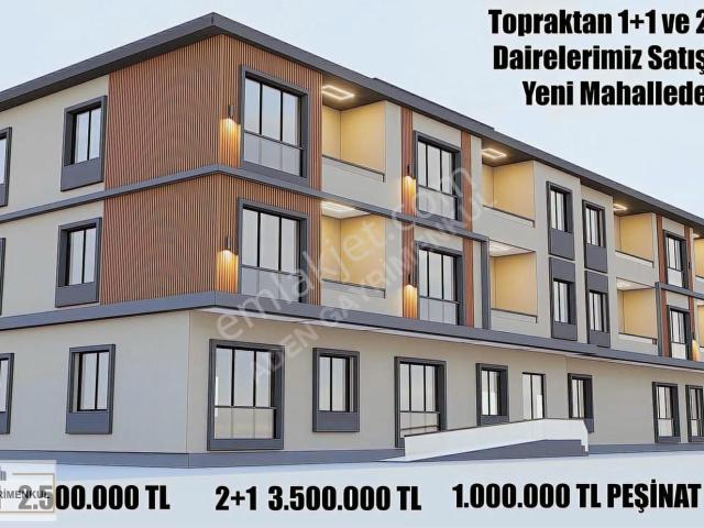 Tekirdağ Saray Yeni Mah. Topraktan Satılık 1+1 Ve 2+1 Daireler