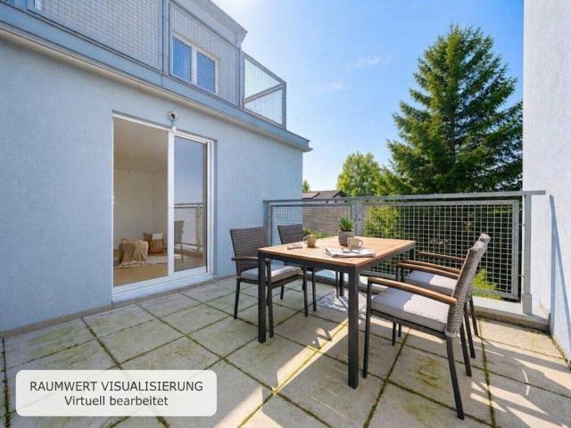 TERASSENWOHNUNG Freier Mietzins | NEUBAU | BJ ca. 1995 | 3 Zimmer | ca. 82 m² NFL | Garage | kleinere Renovierungen notwendig