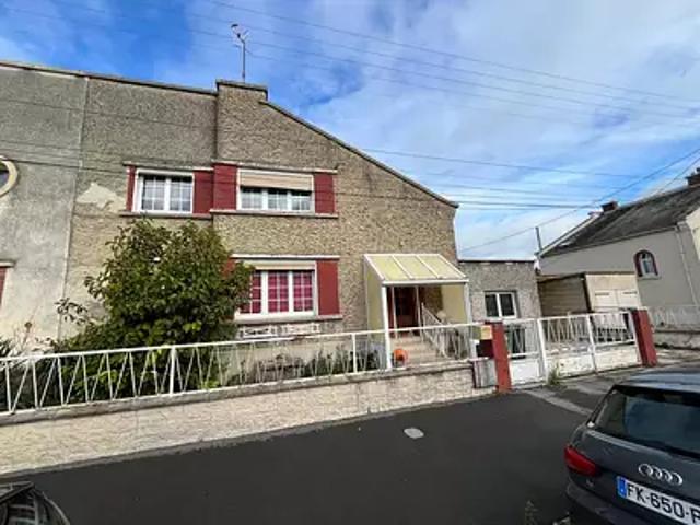 Tergnier 02700 Achat / Vente maison 4 pièces t4 jardin terrasse