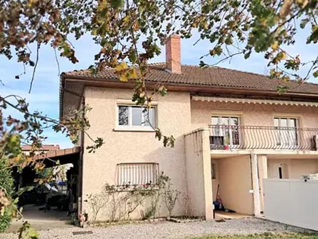 Ternay 69360 Location appartement 4 pièces t4 au dernier étage jardin
