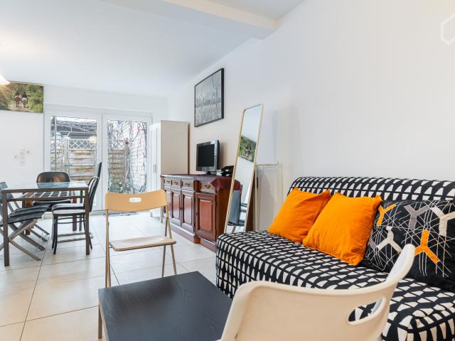 Terrace apartment in hipster area of Cologne Ehrenfeld for up to 5 guests