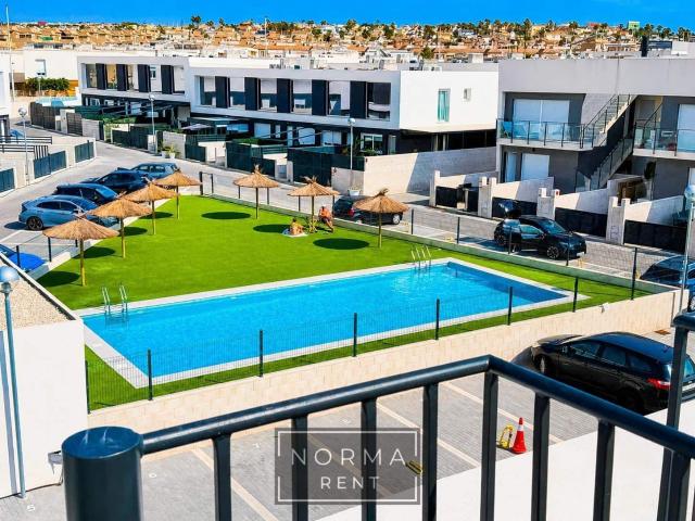 Terraced Villa for rent in Monte y Mar, Santa Pola, Alicante